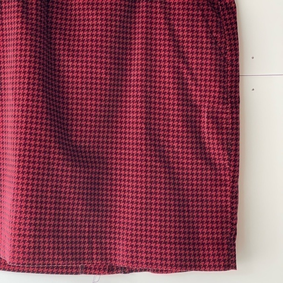 LL Bean Women's Plus Size Red Pencil Mini Skirt, Sz 16 - Picture 5 of 8